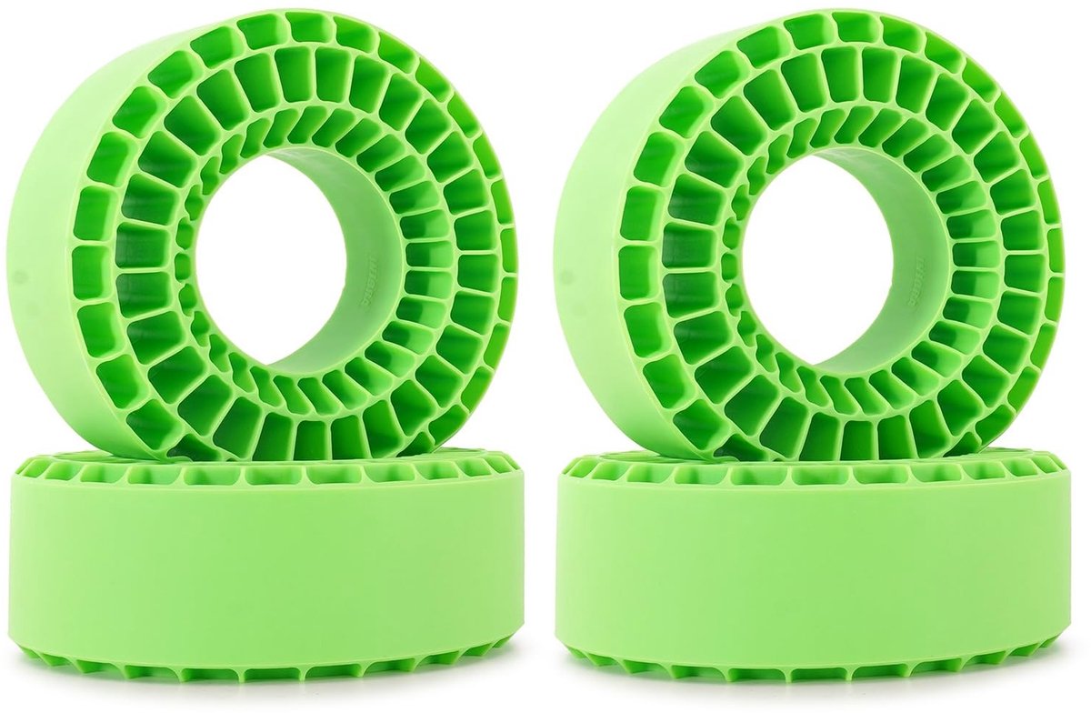 Silicone rubber versterkingen voor banden - 1.9 inch - Groen
