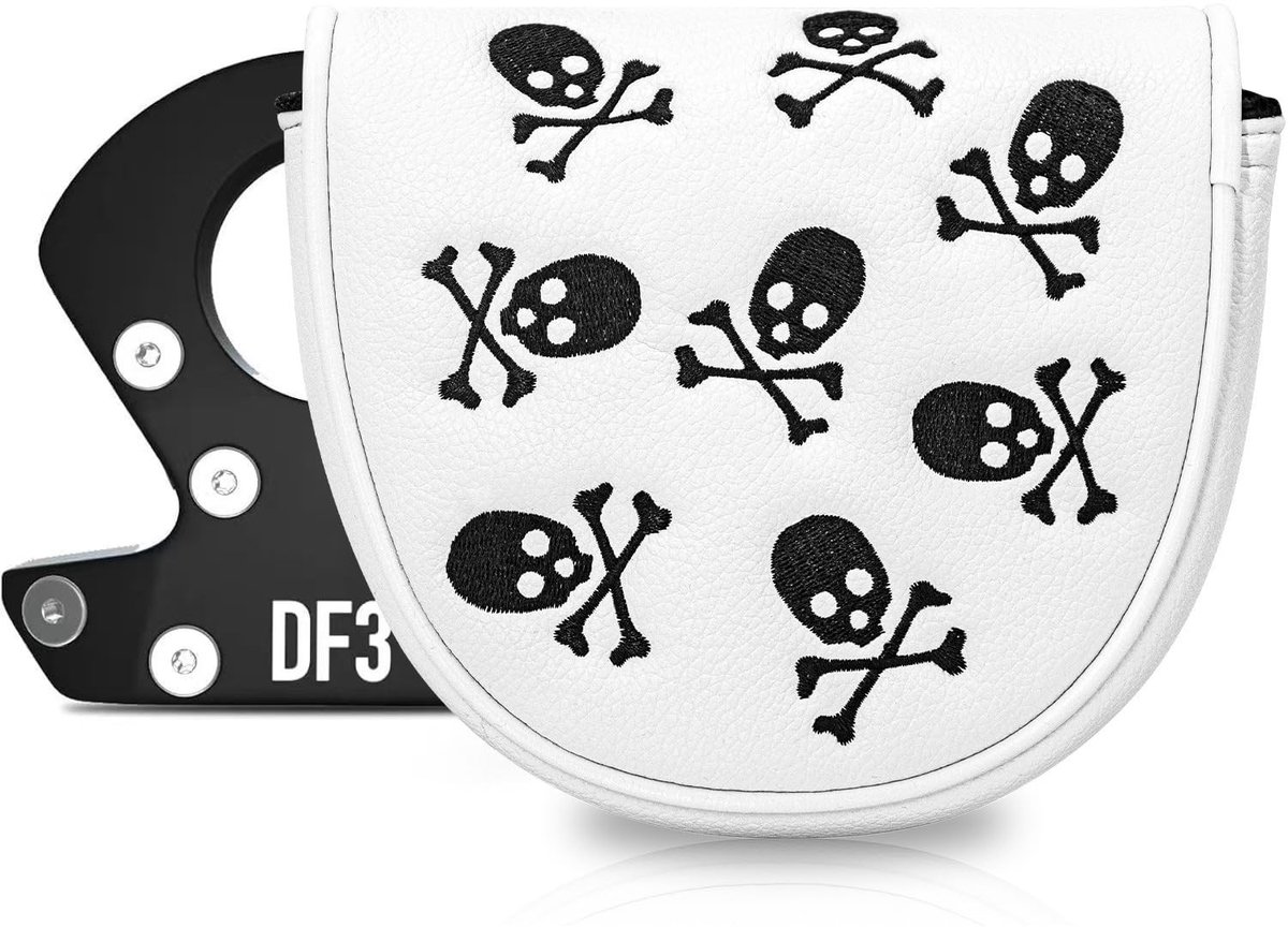 Golf Putter Hoes - Handgemaakt PU Leer met Magnetische Sluiting