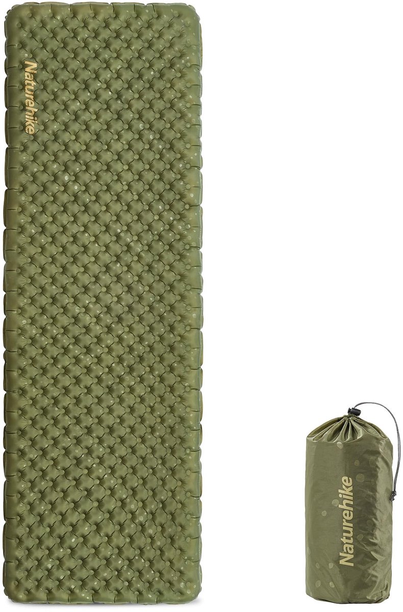 Campingmat 3.5 R-Value - Ultralicht Zelfopblazend met Draagtas