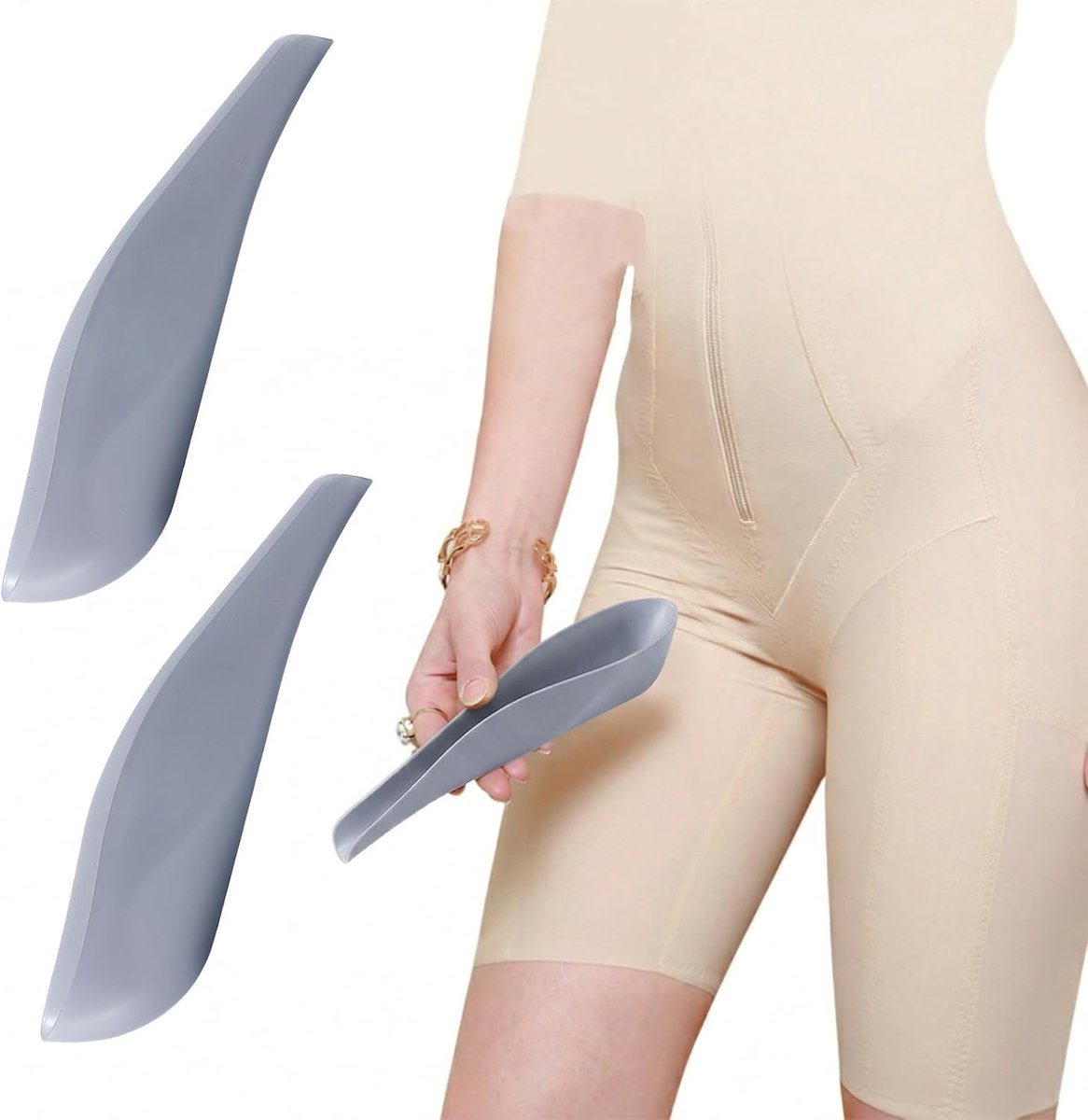 Draagbaar en herbruikbaar staand urinoir voor dames, 2 stuks, ideaal voor reizen, kamperen en buitengebruik