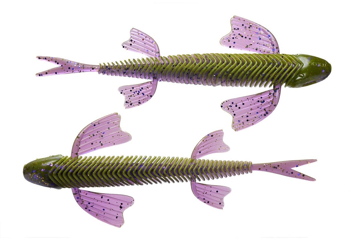 Bite On Fury Softbait Green Lox 9cm Green Lox
