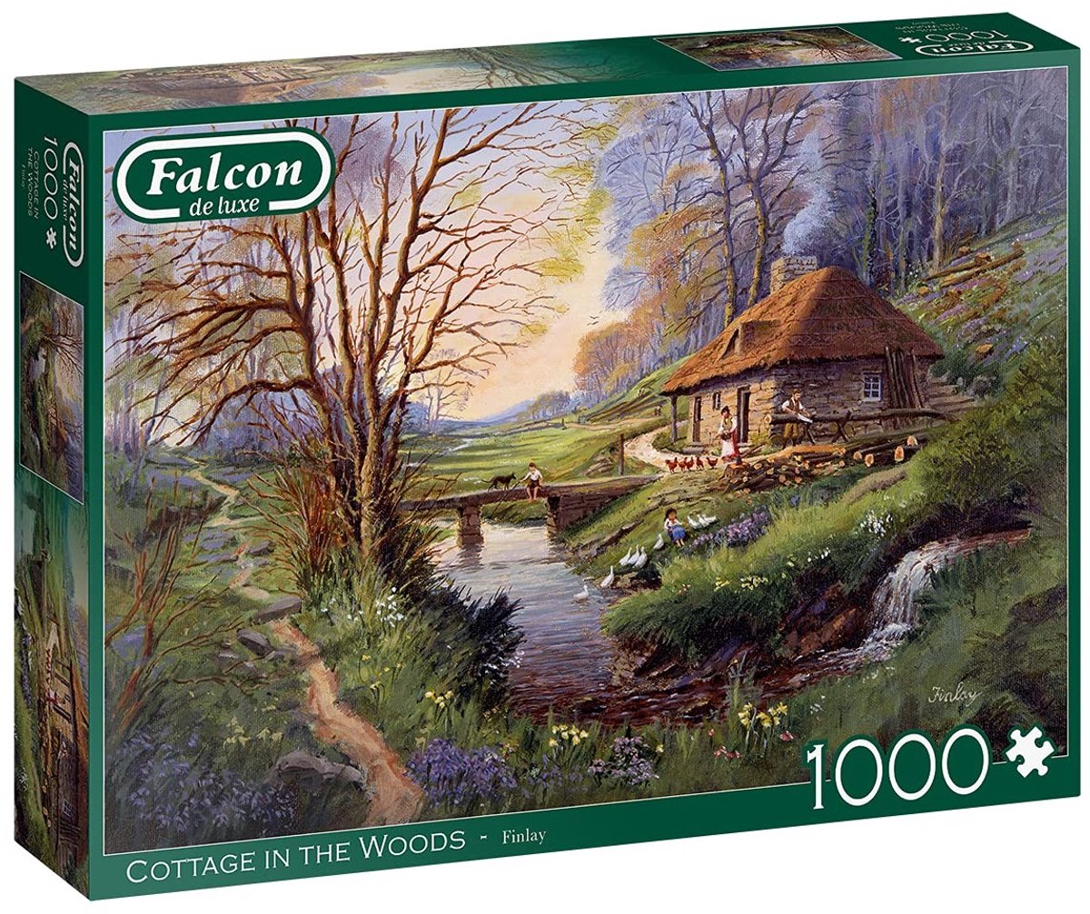 Puzzel Cottage in the Woods - 1000 stukjes