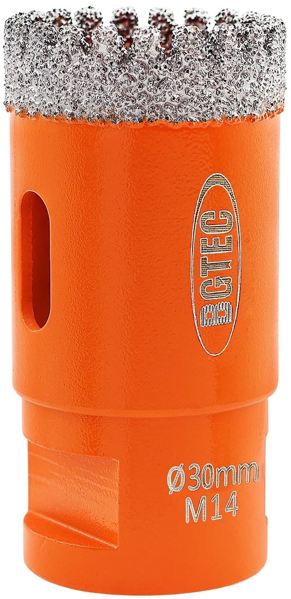 Diamant Boor Bit 30 mm M14 - Voor Tegels en Graniet
