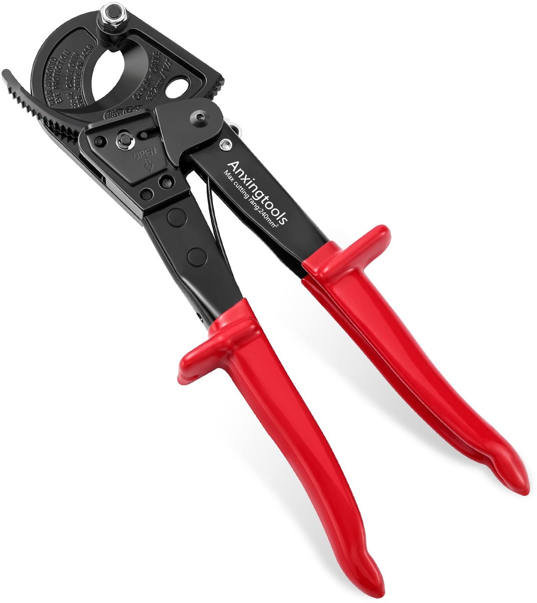 Ratchet Kabelsnijder - Voor Aluminium en Koper tot 240 mm²