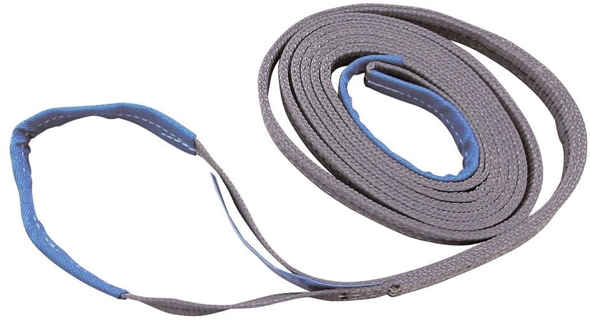 Lifting Strap - 4 m, 12 cm breed - Geschikt voor passagiersauto