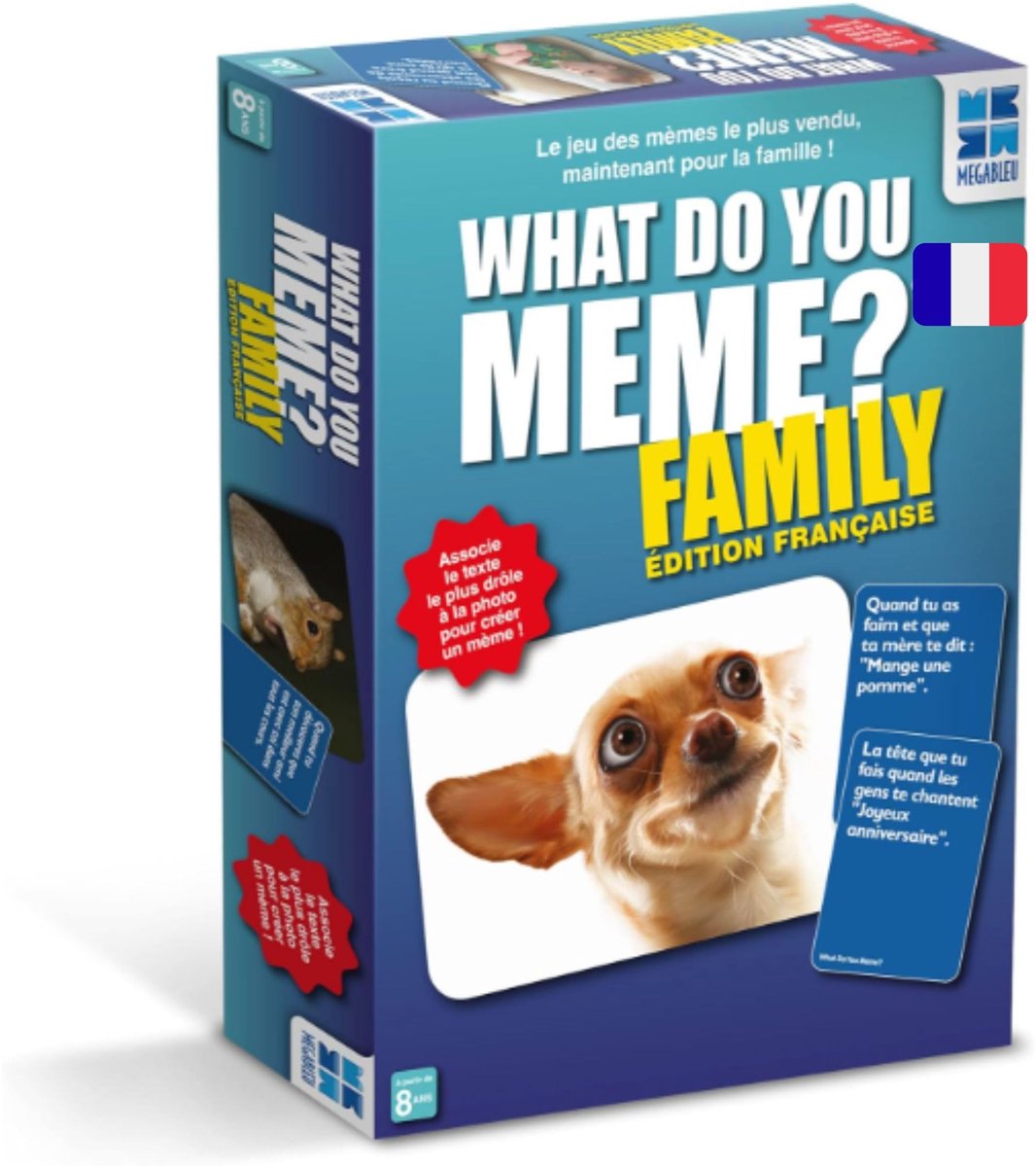 What Do You Meme? - Franse Familie Editie - Kaartspel voor 3+ Spelers