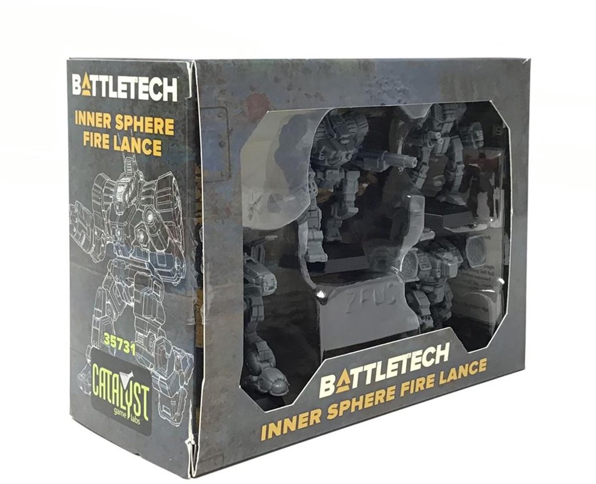 Miniatuurspel Inner Sphere Fire Lance - 4 plastic miniatures