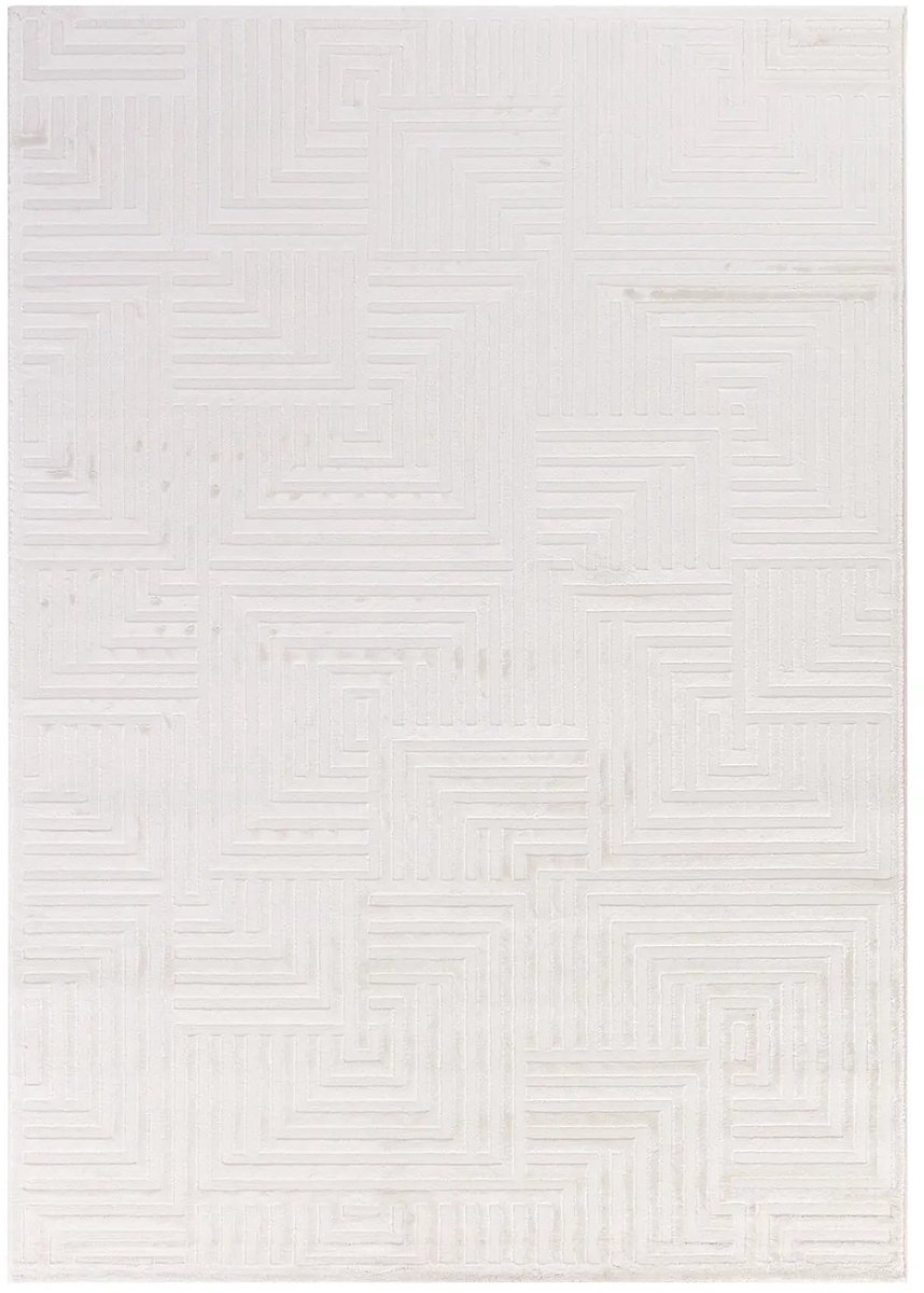 Dutch XXL Marokkaans Vloerkleed | Tapijt | Sahara | Grafisch | Crème | 80x250 cm