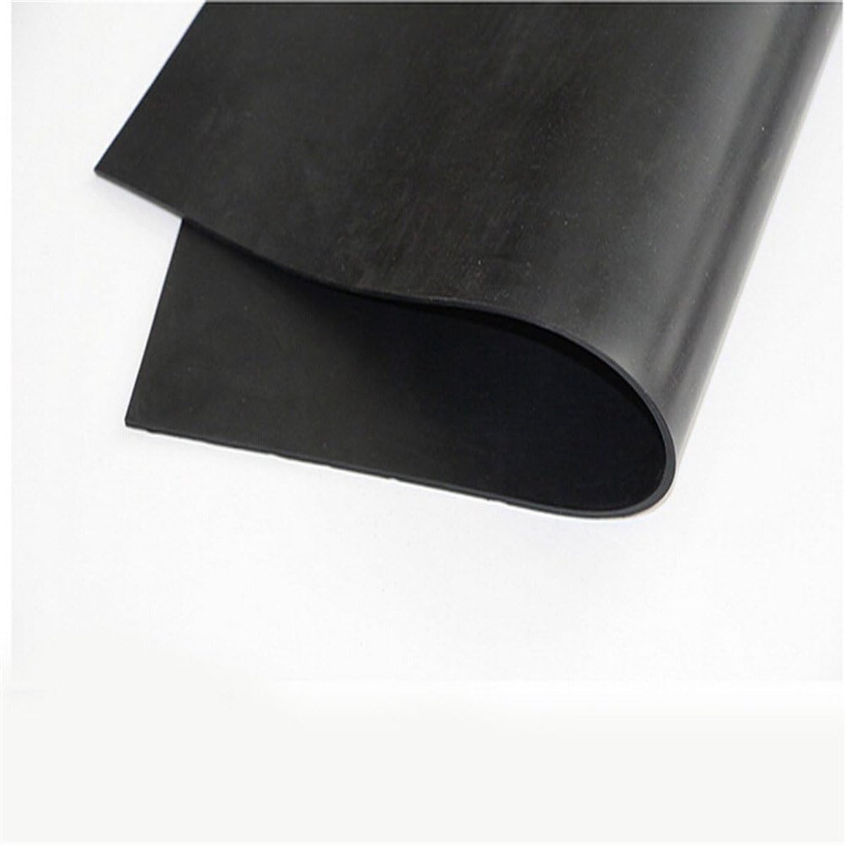 20 inch Silicone Rubber Plate-Mat voor Hoge Temperatuur - Zwart 3mm, Antislip en Duurzaam