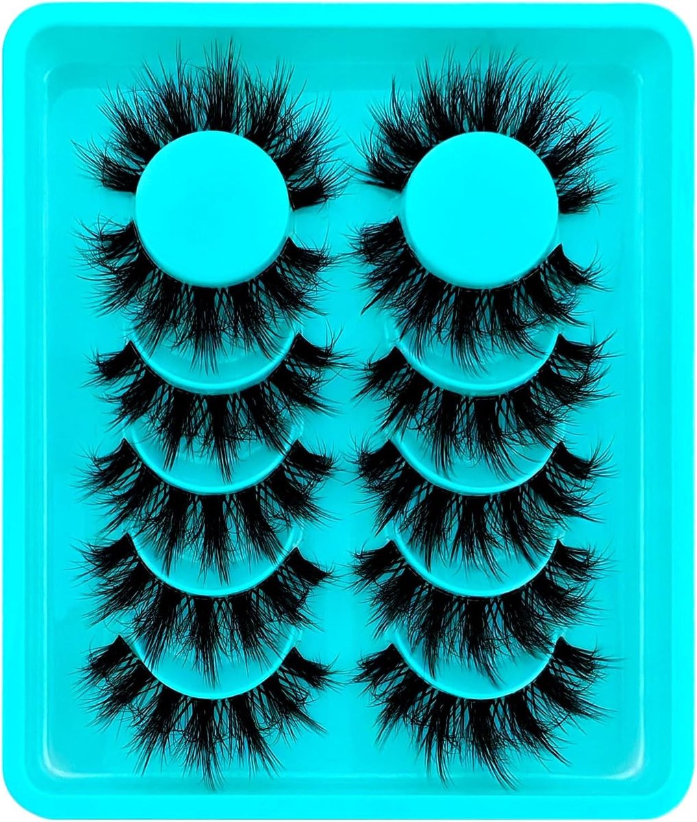 6 Paar Duidelijke Band Kunstwimpers, Kat-Oog Stijl, 15 mm Fluffy, Natuurlijke Uiterlijk, Wimper Extensions, D Krul, Volle Wimpers