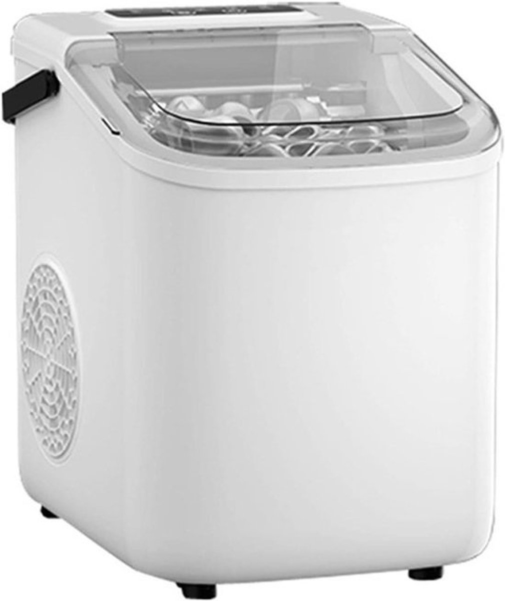 IJsblokjesmachine - IJsmachine aanrecht - Drankjes Koelen - 9 stuks in 6 minuten - 17-22 lbs/dag - Zilver