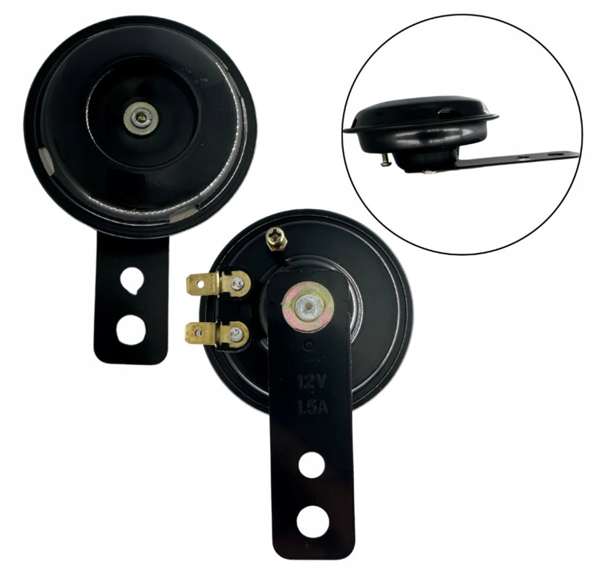 65 mm claxon 105 db - hoorn 12 volt - 420 hz toeter - auto toeter - signaalhoorn - gmp