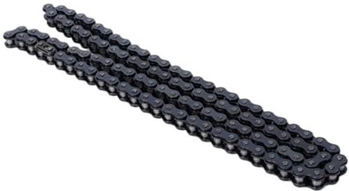 Dailygoods- Aandrijfketting 108 Links - Zware Ketting - Vervanging voor ATV/Quad - Motorfiets/Kart - Hoge Nauwkeurigheid - Directe Vervanging
