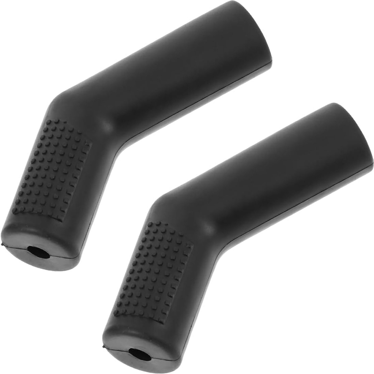 SnelShoppen - Pack van 2 Premium Silicone Versnellingspook Beschermers voor Motorfiets - Antislip Shifting Bescherming in Zwart - Universeel Geschikt