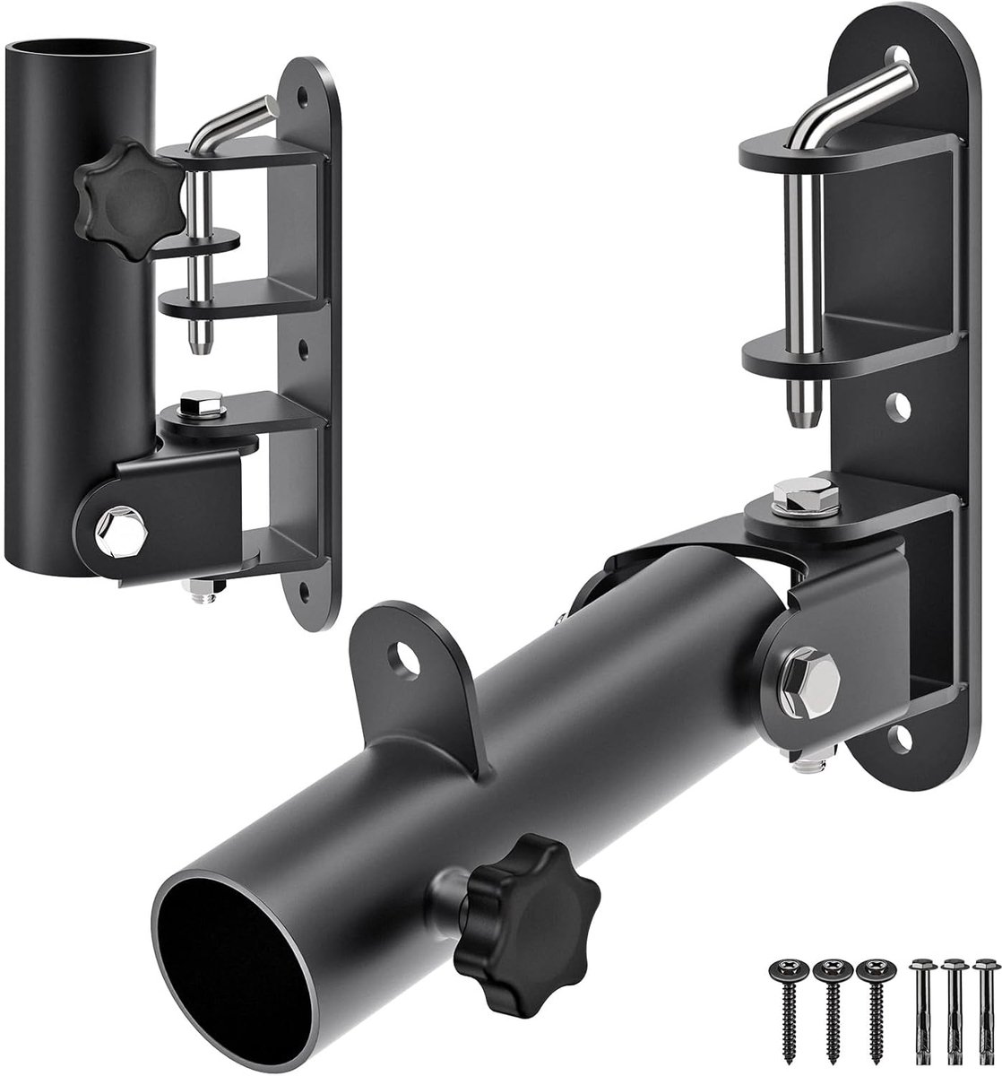 SnelShoppen - Landmine Wall Mount voor Olympische Stangen, V-Bar Row Handgreep, Landmine Handle voor Dumbbell Bar, Ideaal voor Thuis Gym Training