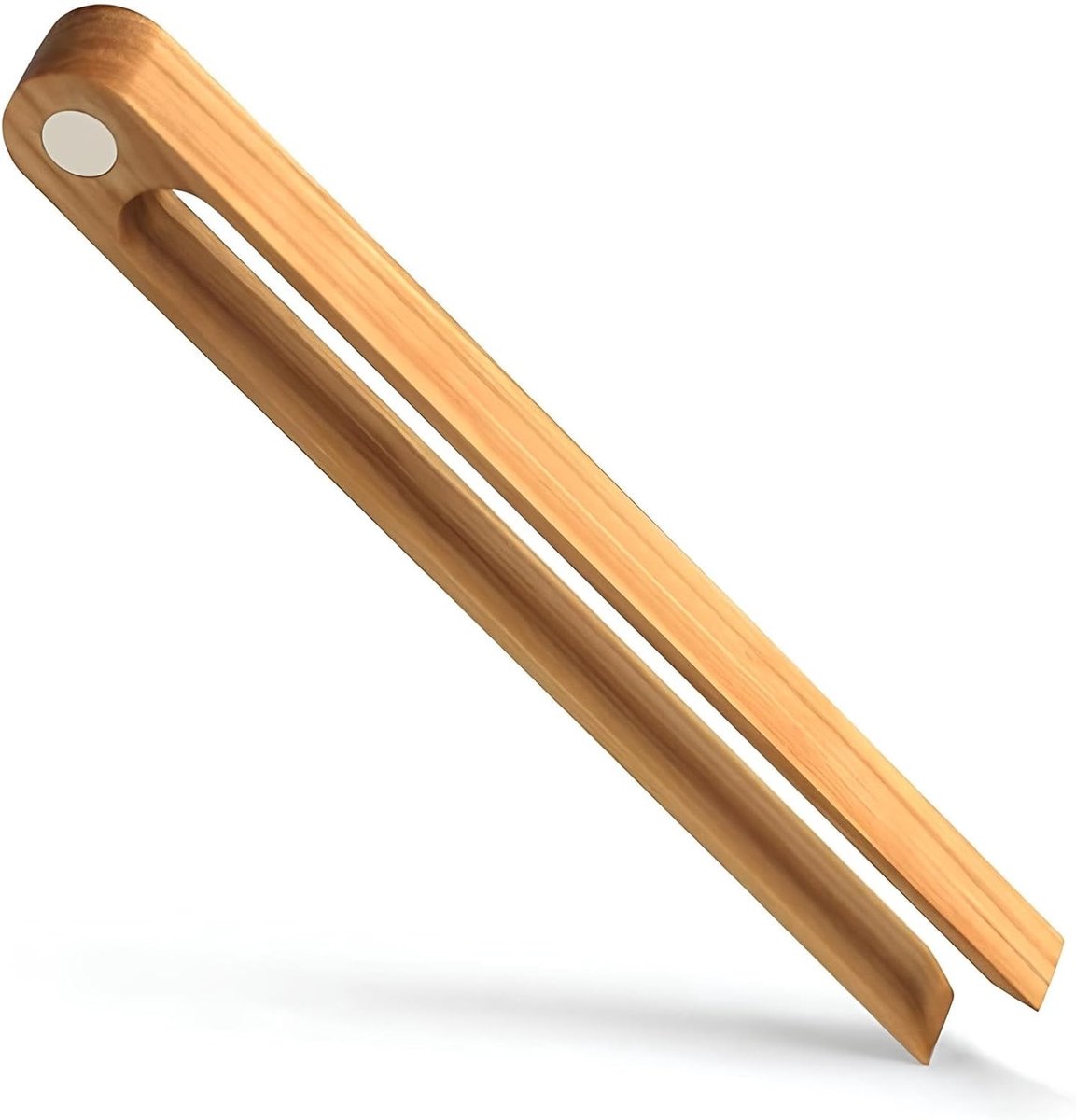 Herbruikbare Houten Keukenhulp voor Toast, Brood en Snacks - Lange Bamboo Tangen voor Kaas, Bacon en Muffins - Ideaal voor Koken en Serveren