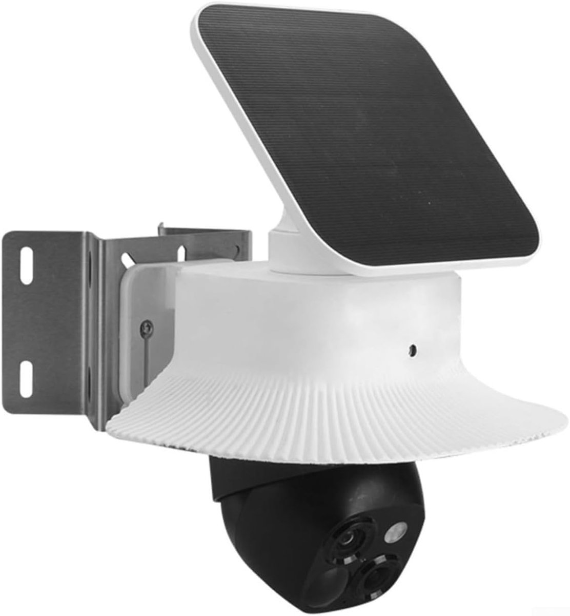 SnelShoppen - Outdoor Weerbestendige Cover voor Beveiligingscamera, Bescherming tegen Zon, Regen en Stof, Hoogwaardige ABS Materiaal, Camera Accessoir