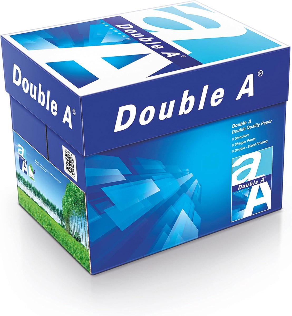 SnelShoppen - Premium Print/Copy Paper A4 80 g/m2, Maxi-Box met 2500 Vellen Wit, Perfect voor Kopieerapparaten en Laserprinters