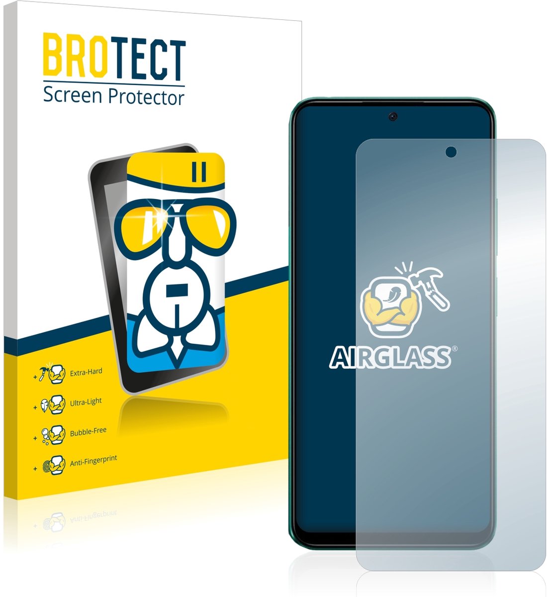 Screenprotector voor Xiaomi Poco X5 Beschermglas transparant
