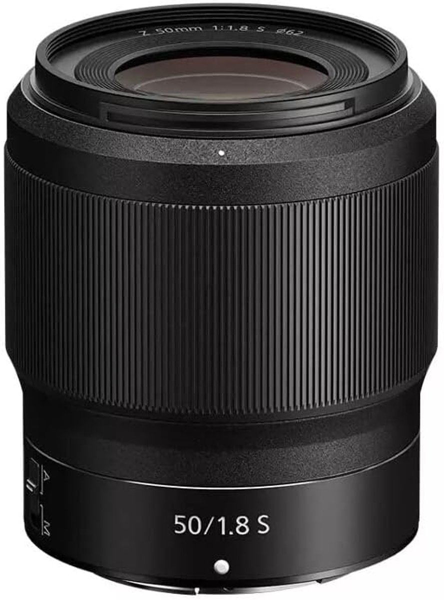 SnelShoppen - 50mm f1.8 S Full-Frame Lens - Compact & Lichtgewicht - Voor Nikon Z Camera's - Weerbestendig - Perfect voor Foto's & 4K Video - Hoge Kle