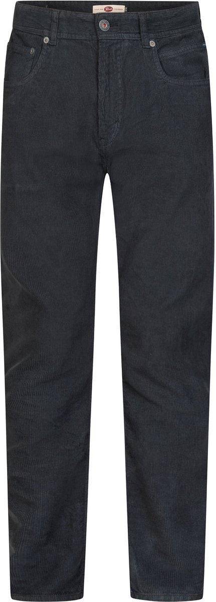 Petrol Industries - Heren Tapered corduroy broek barrett - Zwart - Maat W34L32