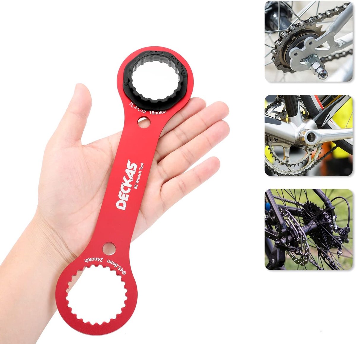 SnelShoppen - DUB Bottom Bracket Tool BB Wrench - Multifunctionele Fietswerkplaats Sleutel - Geschikt voor DUB/TL-FC32/TL-FC25/TL-FC24 - Hoogwaardige