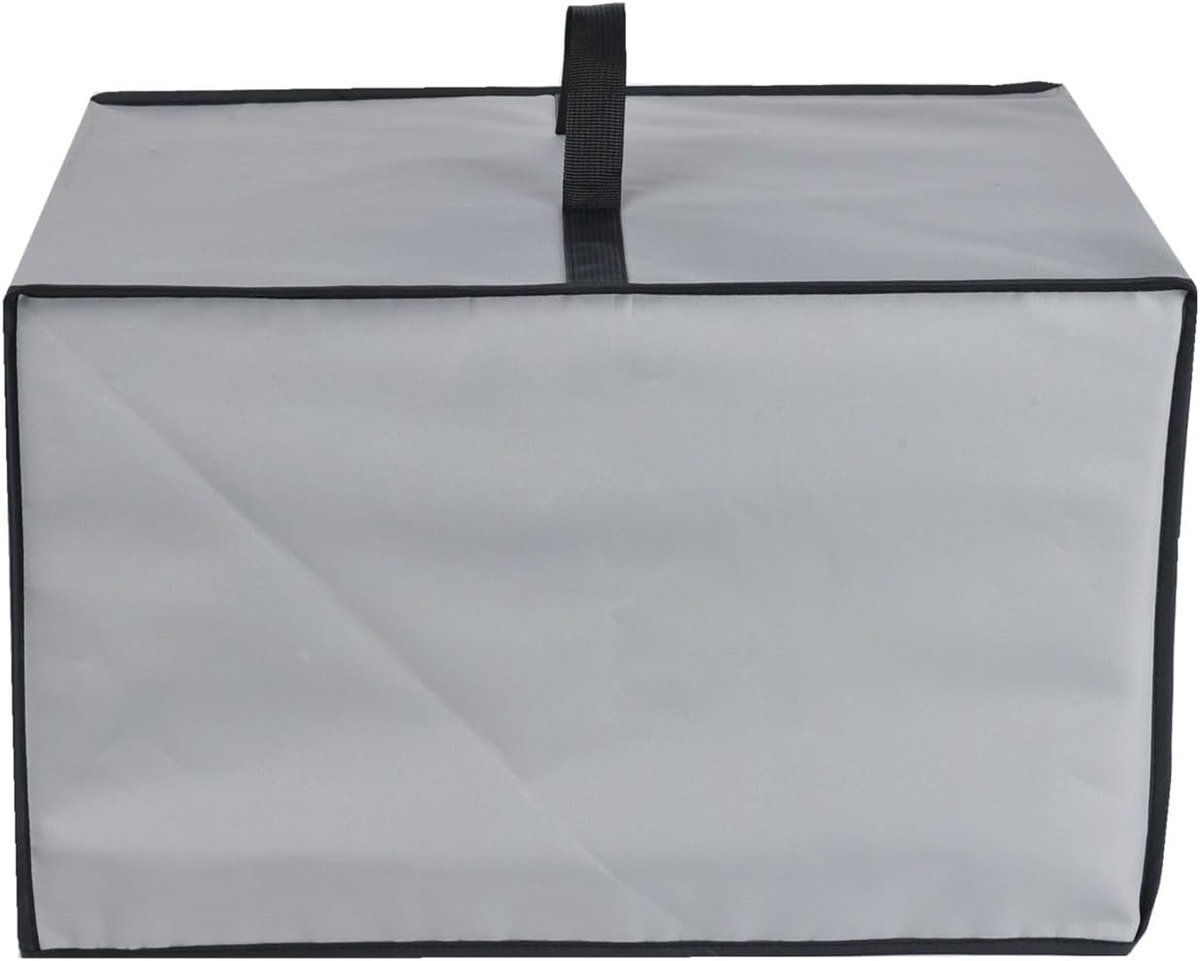 SnelShoppen - Waterdichte Nylon Antistatische Beschermhoes voor HP Kleur Laserprinter M283fdw/4301fdw/4301fdn - Zilver Grijs - Voor Maximale Beschermi
