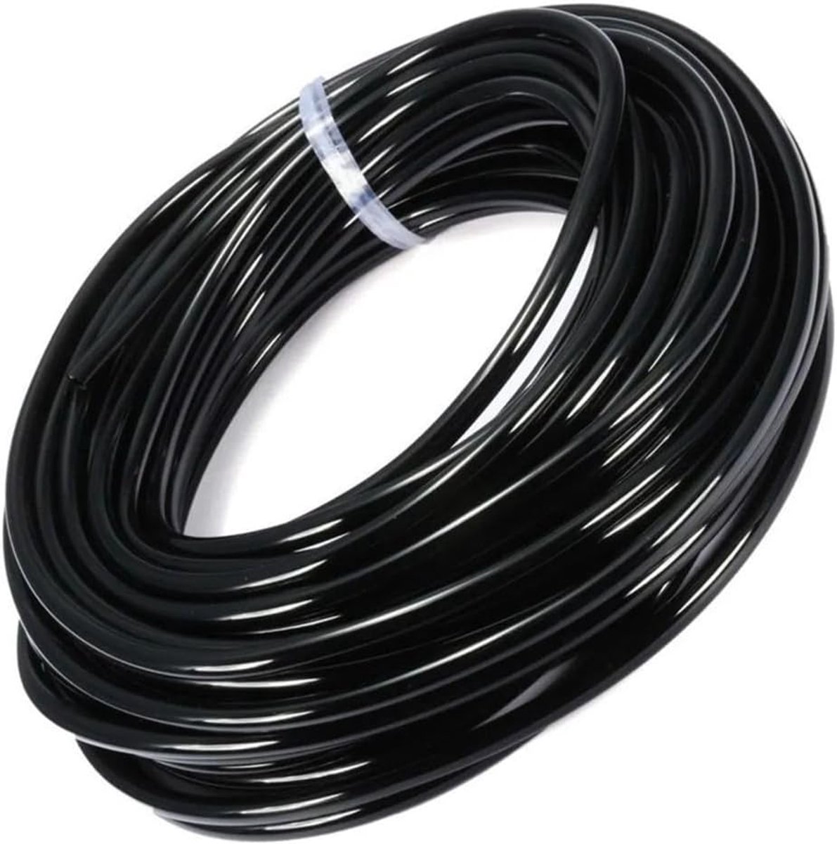 SnelShoppen - Tuin Irrigatie Slang 10m - Flexibele Drup Systeem Aansluitpijp - Binnen- en Buitengebruik - PVC - 8mm Binnen, 11mm Buiten - Ideaal voor