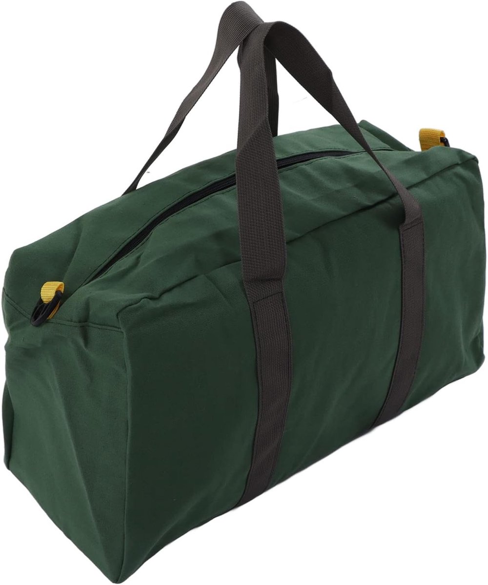 Thijox - Draagbare Gereedschapstas 50x26x19 cm - Grote Waterdichte Canvas Gereedschapskoffer met Handvat - Multifunctionele Organizer voor Elektricien