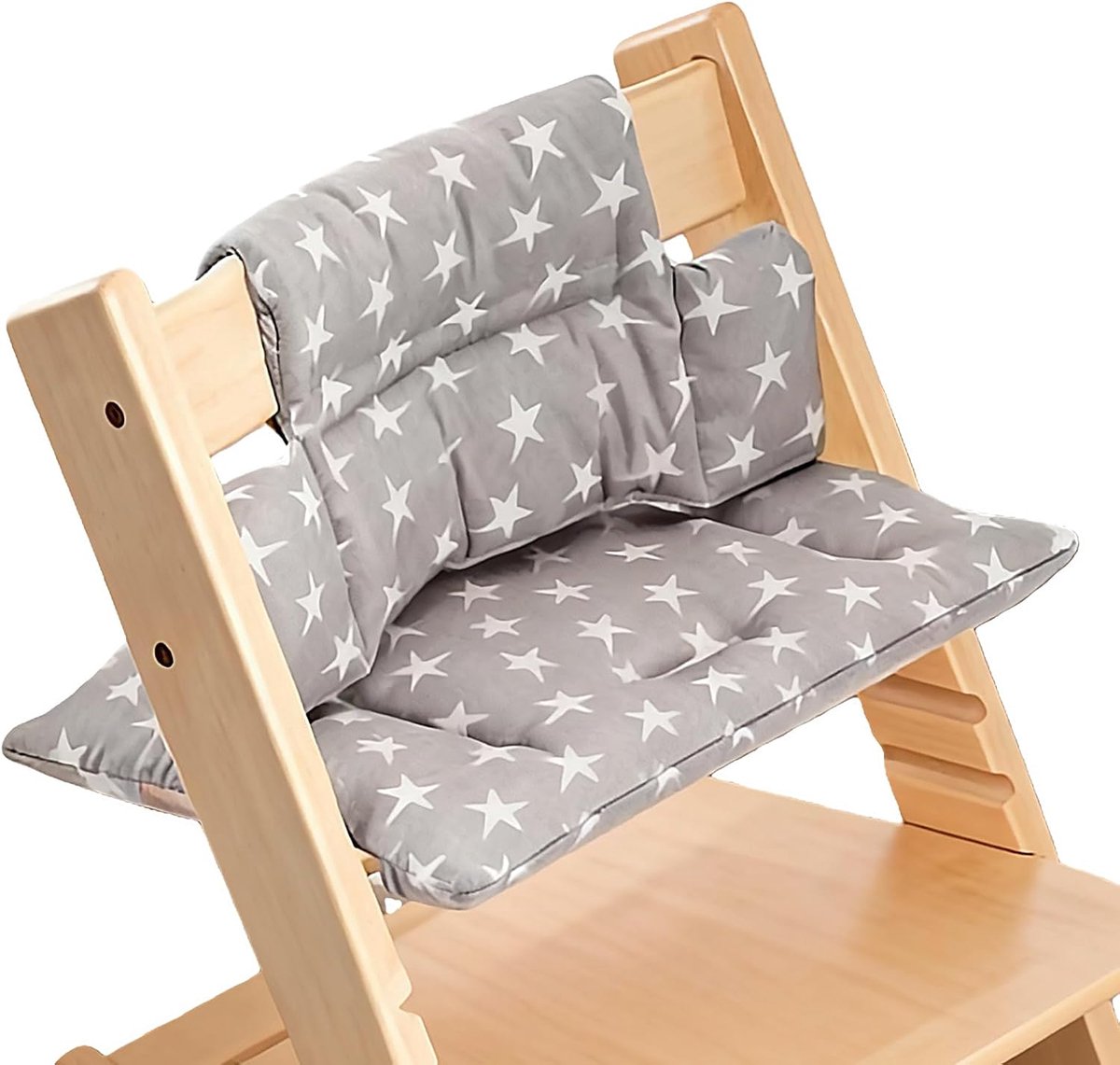 SnelShoppen - Kinderstoel Kussen - Zitkussen voor Tripp Trapp - 100% Katoen - Dikke Comfort Kussen - Zacht Baby Kussen voor Kinderen - Groei Stoel - 5