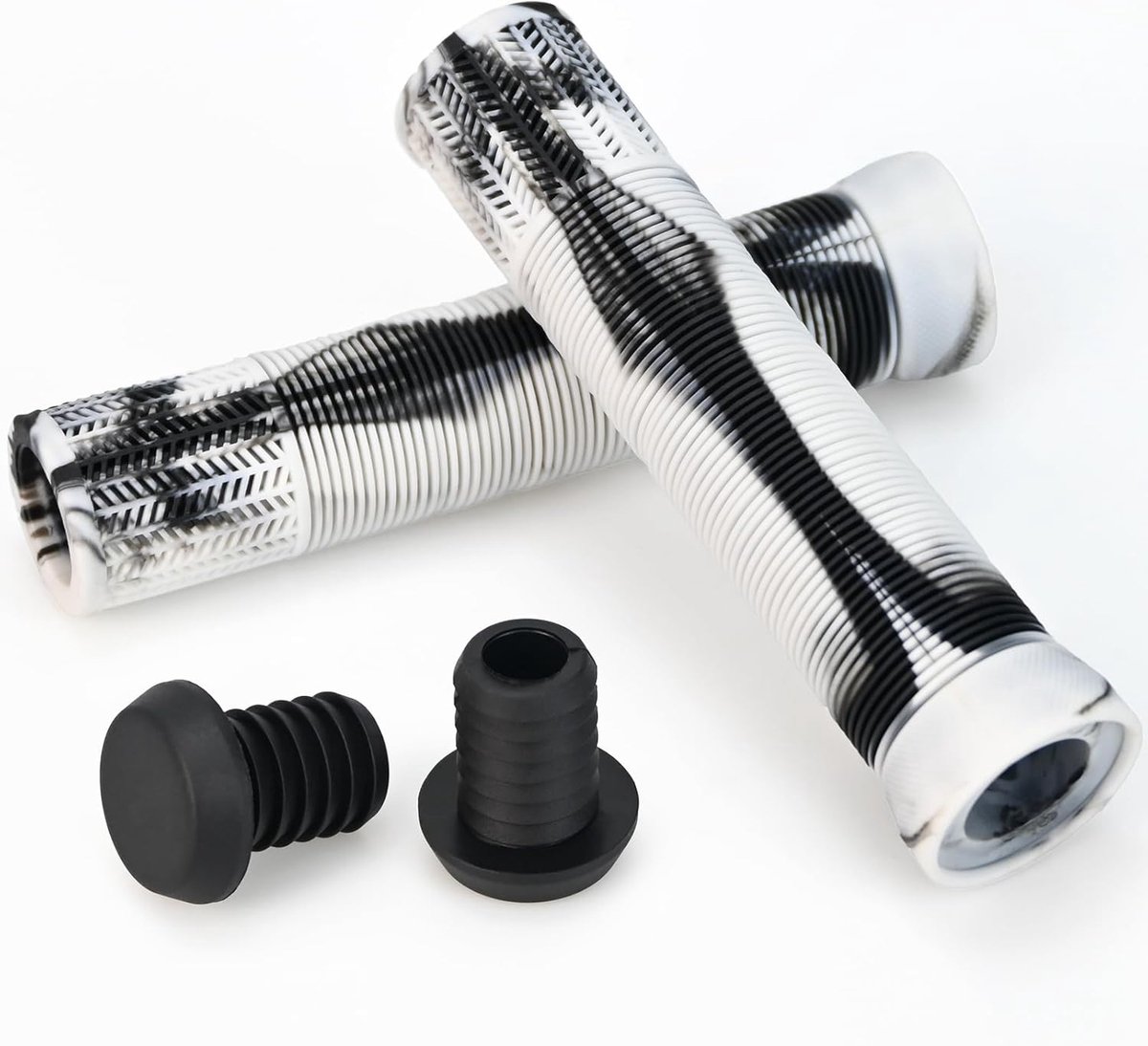 SnelShoppen - Scooter Grips 145mm - Non-Slip Rubber Handvatten voor Stunt Scooter, BMX, MTB - Comfortabel, Duurzaam en Zacht - Verkrijgbaar in Diverse