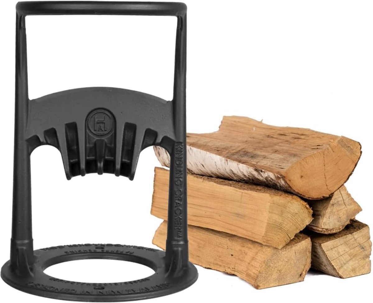 SnelShoppen - Kindling Cracker Original - Houtsplitser voor Kindling - Veilig & Efficiënt - Innovatief Ontwerp - Voor Tuin, Camping en Haard - Voor Vo