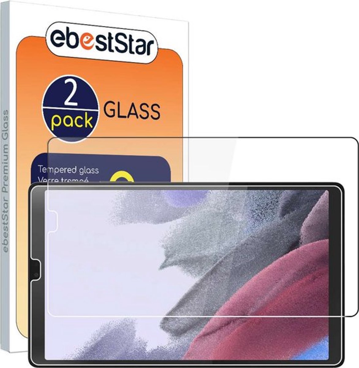 ebestStar - {2 Stuks} Gehard glas geschikt voor Samsung Galaxy Tab A7 Lite 8.7 T220 T225, Screen Protector Cover, Schermbeschermer Tempered Glass