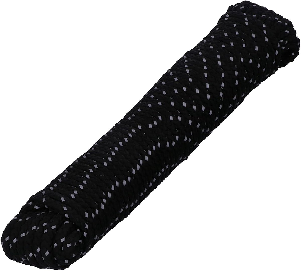 SnelShoppen - Multifunctionele Nylon Touw 5 mm x 15 m Rood Reflecterend - Ideaal als Tentkoord, Kledinglijn of voor Creatieve Klussen buiten en binnen