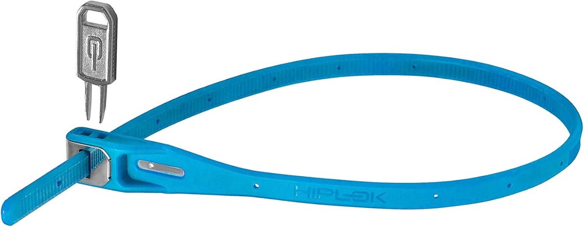 SnelShoppen - Hiplok Z Lok Unisex Safety Hanger - Ultra-light Lockable Multifunctionele Veiligheidsriem met Stalen Kern - Flexibel en Verstelbaar tot