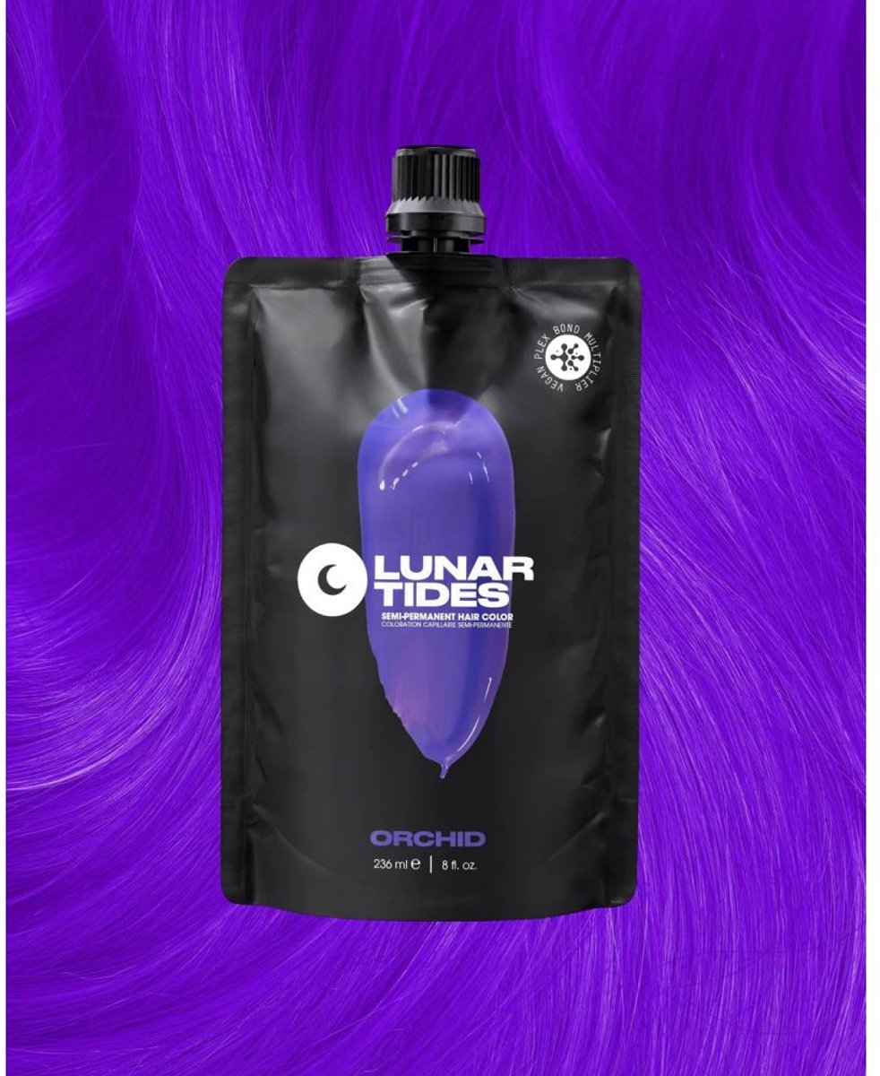 Lunar Tides - Orchid Purple Semi permanente haarverf - 8 oz / 236 ml - One Size - Paars