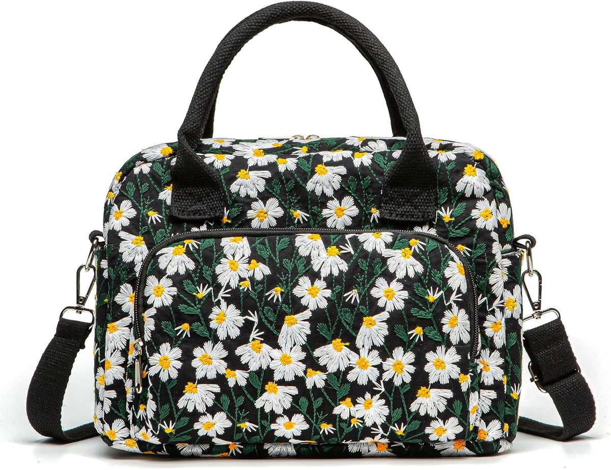 SnelShoppen - Grote Koeltas 12L voor Werk en Picknick, Isolerende Lunchbag met Verstelbare Schouderbanden, Vouwbare Mini Cooler Bag voor Mannen en Vro