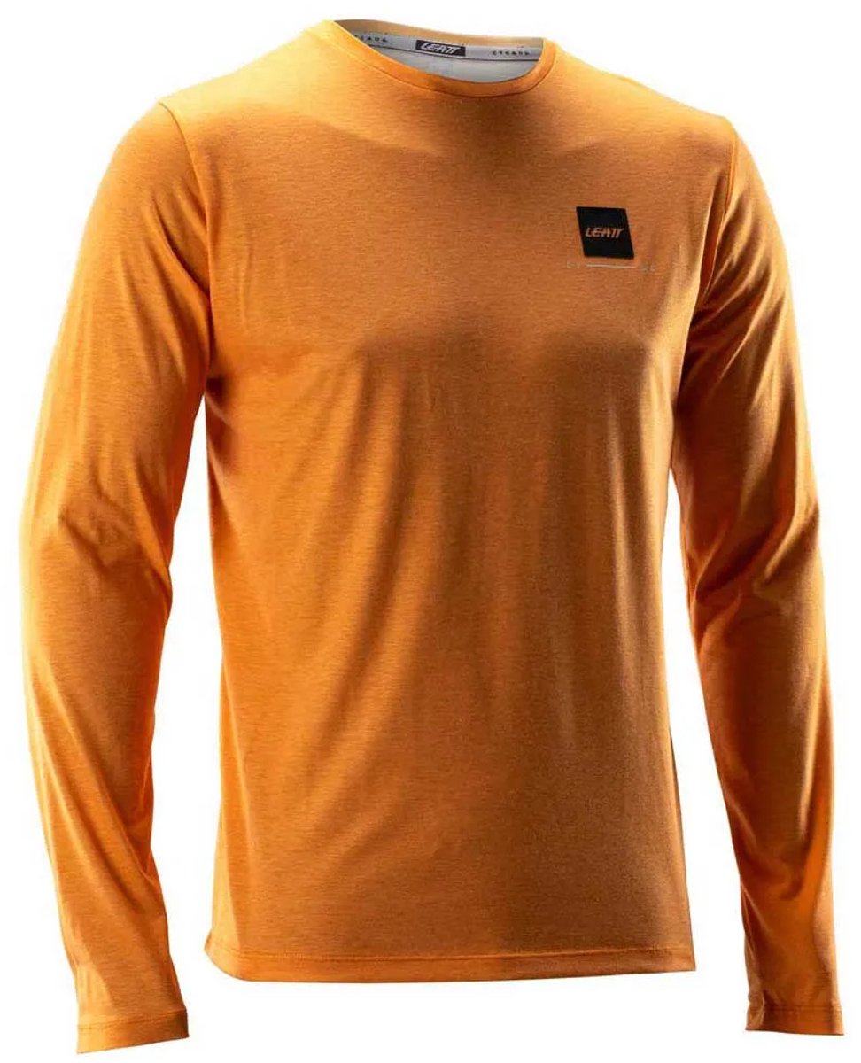 Leatt Gravity 3.0 Trui Met Lange Mouwen Geel S Man