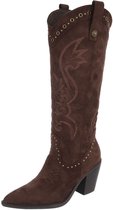 Laarzen - Western stijl en blokhak - Dames Mt:40
