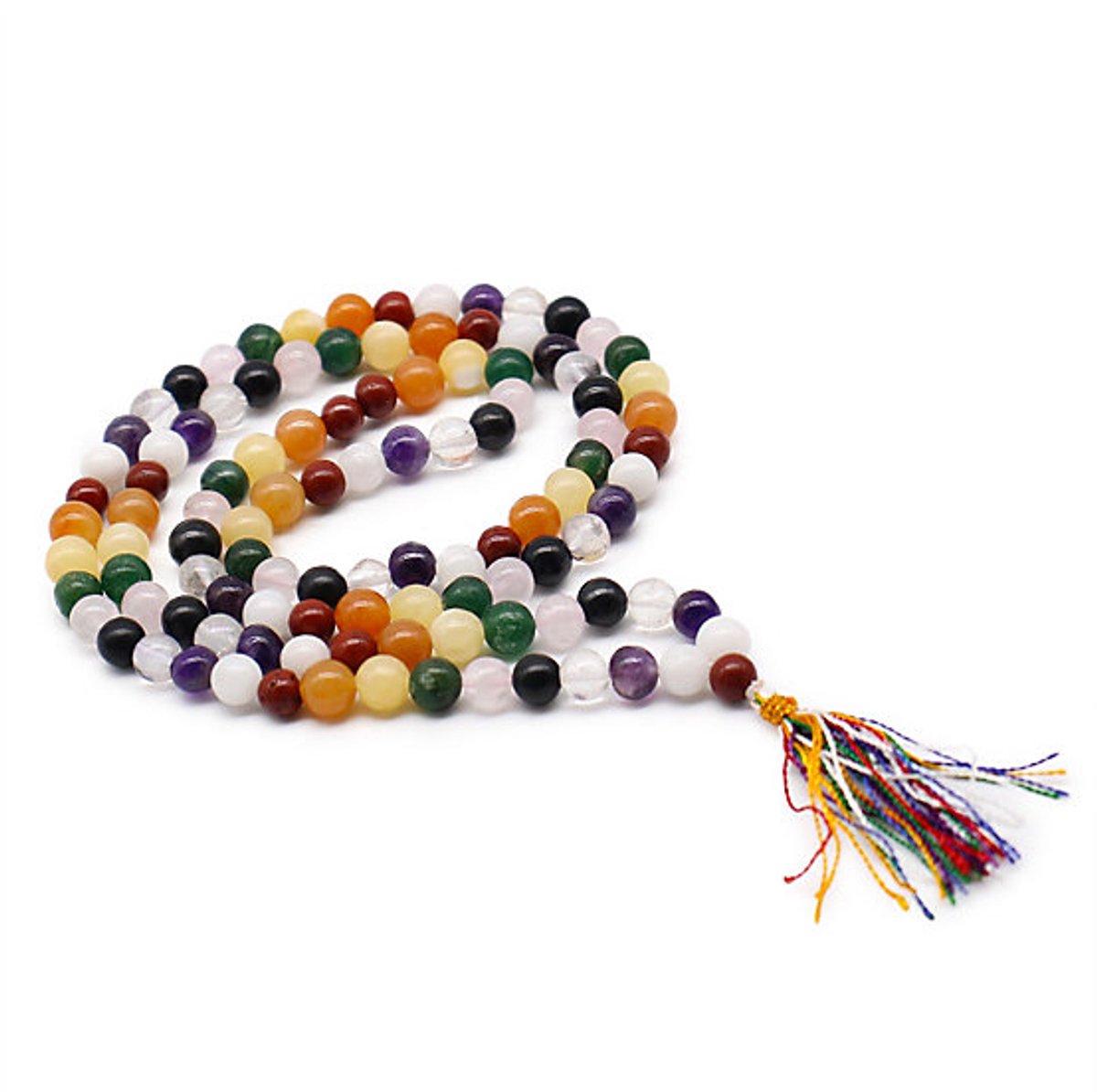108 Bead Mala 9 Planet Astro MultiColor navagraha/japa