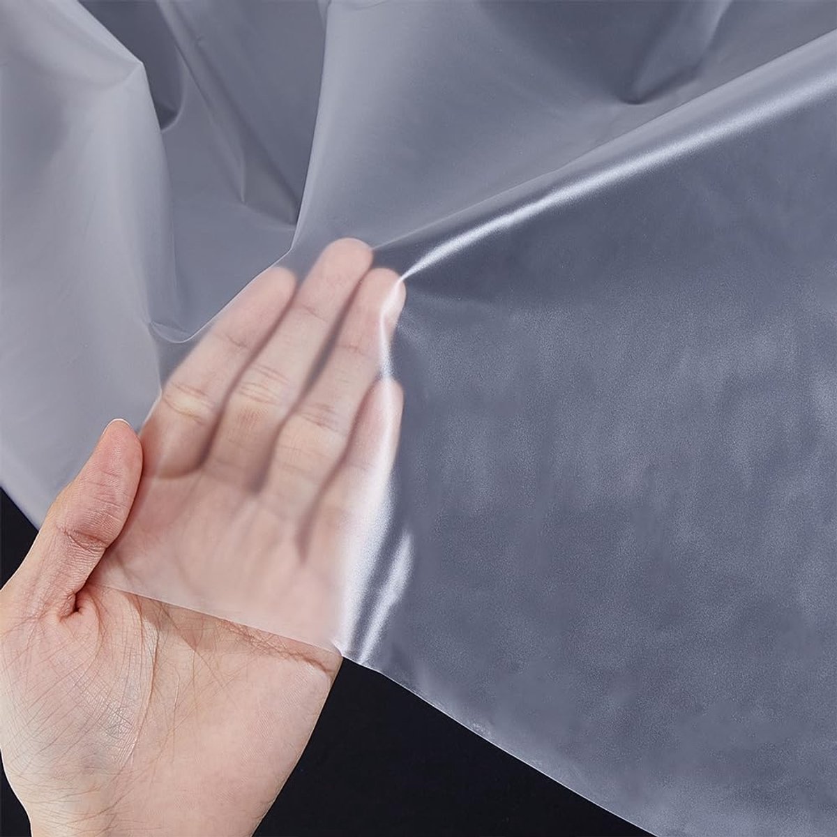 TPU stof 1,37 m breed - transparant vinyl - multifunctioneel - perfect voor knutselprojecten - ShopVlot