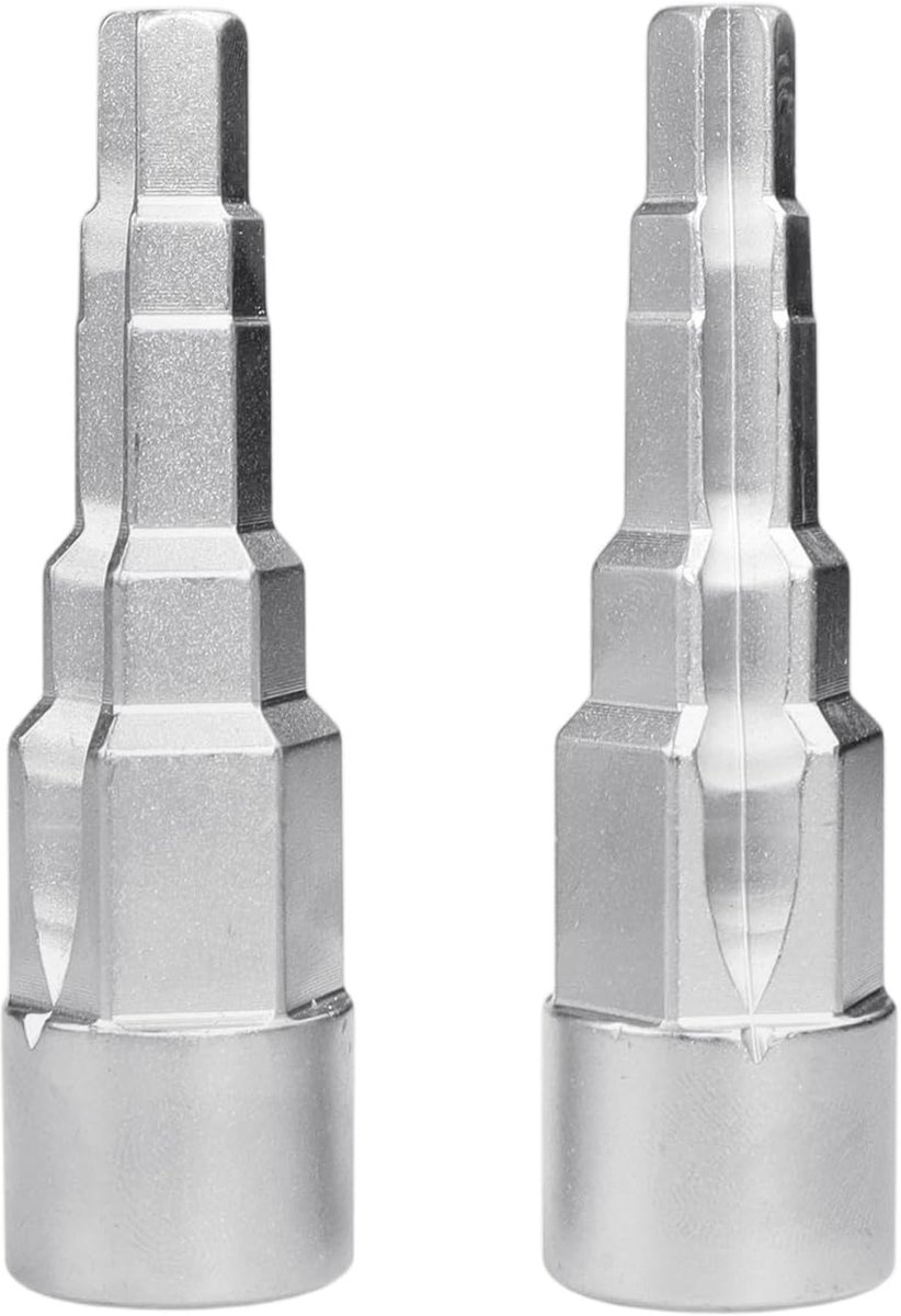 Pack of 2 1/2 Inch Step Wrenches 5-Stage (10-21mm) Universal Heating Key for Valve Nipple, Bleed Wrench for Plumbing - ShopVlot