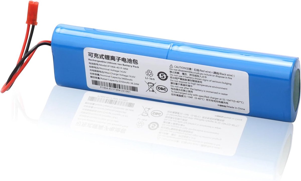 Replacement Battery for ILIFE V3s Pro V5s Pro V8s V5x V40 V50 X750 V80 V85 ZACO V3 Vacuum Cleaner Home Cleaner for - ShopVlot
