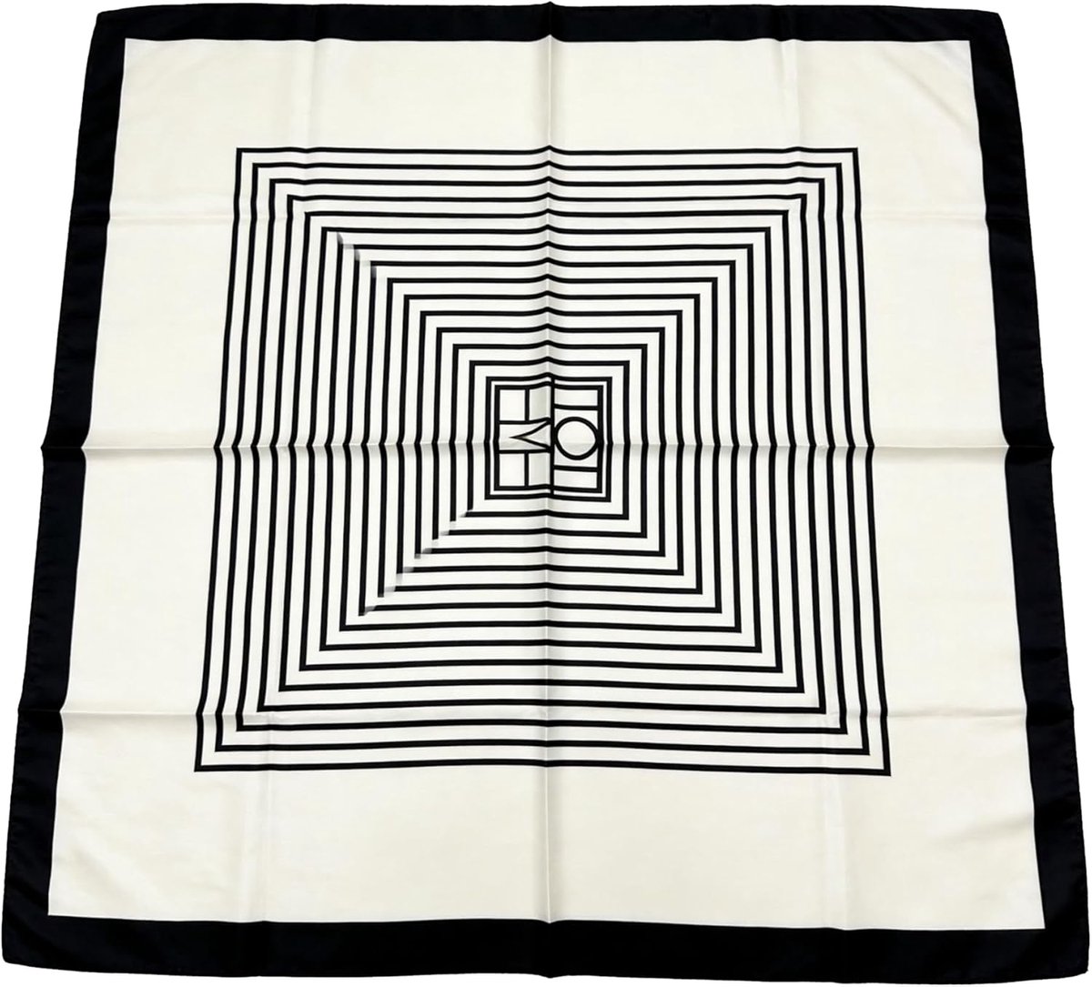 Alexis Leroy Damesfoulard, Foulard van Kunstzijde, Vierkante Sjaal voor de Lente, de Zomer en Dagelijks Gebruik - ShopVlot