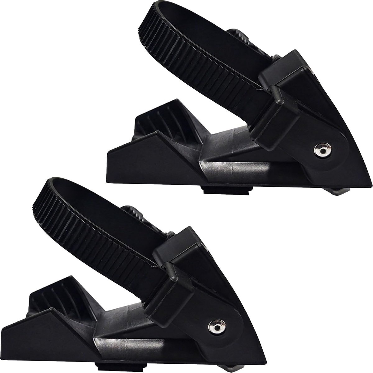 Pack of 2 Wheel Stoppers Wheel Stoppers Compatible with Wide Tyres up to 6 cm Bicycle Carrier Accessories Bicycle - ShopVlot