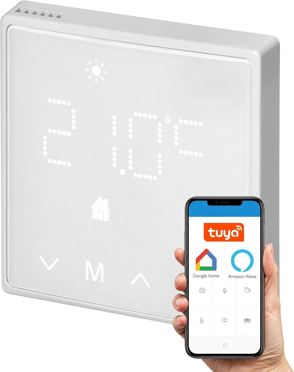 Built-in Tuya Smart Wi-Fi 2.4GHz Wireless Room Thermostat - ShopVlot