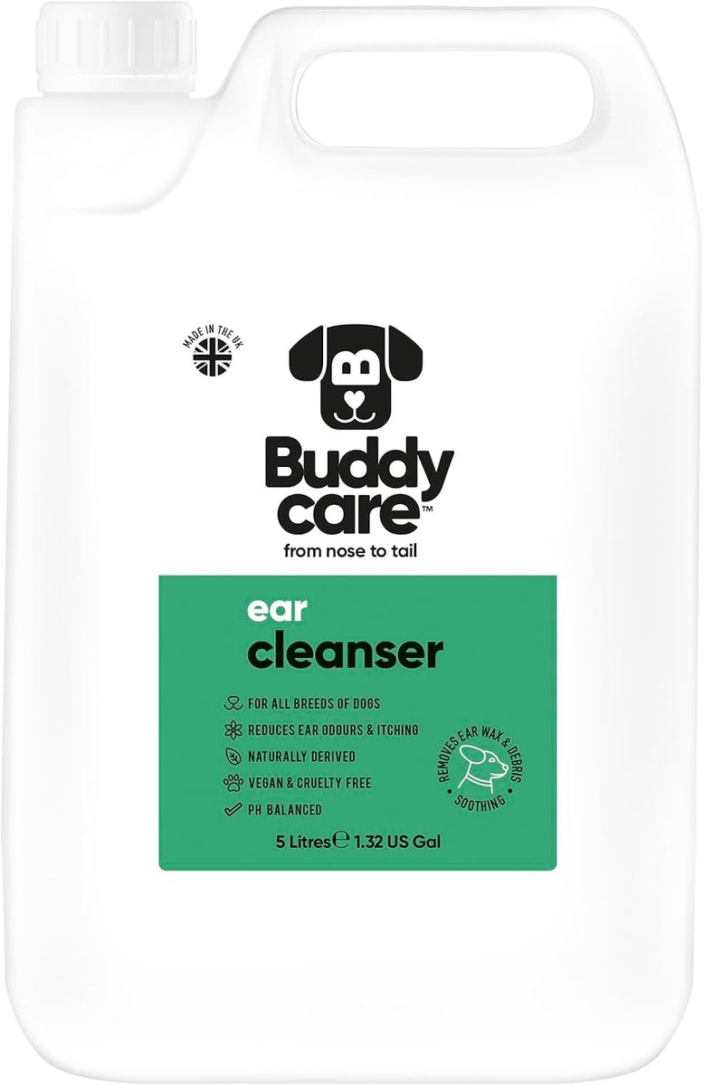 Buddycare - Dog Ear Cleaner - Soothing Cleaning Solution for Dog Ears - ShopVlot