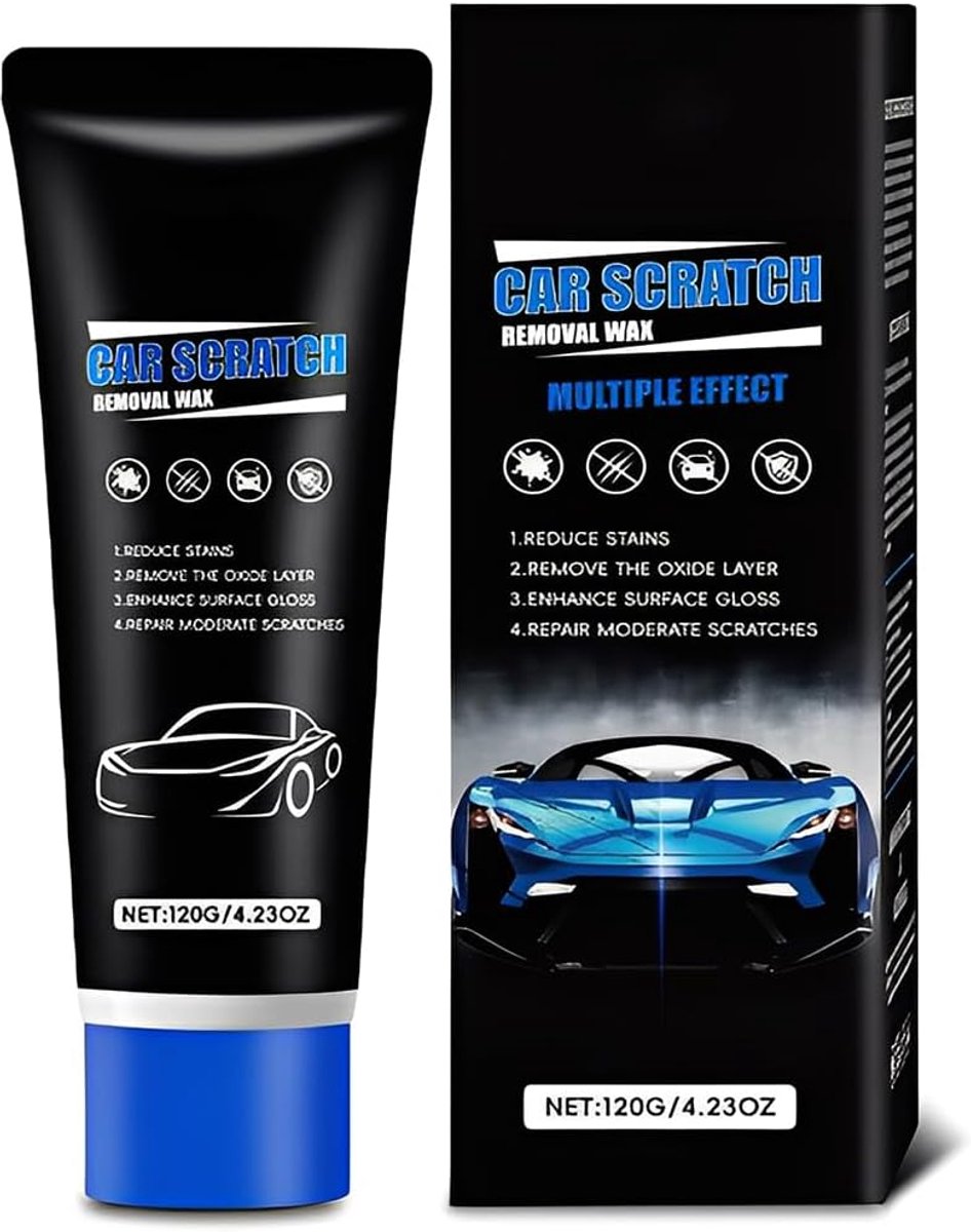 Anti-scratch Paste for Car - Repair Kit for Scratches on Car Paint, Car Paint, Removes Scratches, Abrasions, Protects - ShopVlot