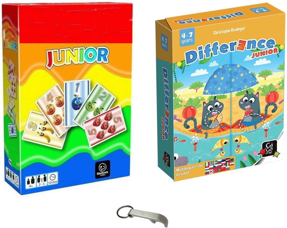 2 games: Award Junior + Vice & Versa + 1 ruler bookmark of wood Blumie - ShopVlot