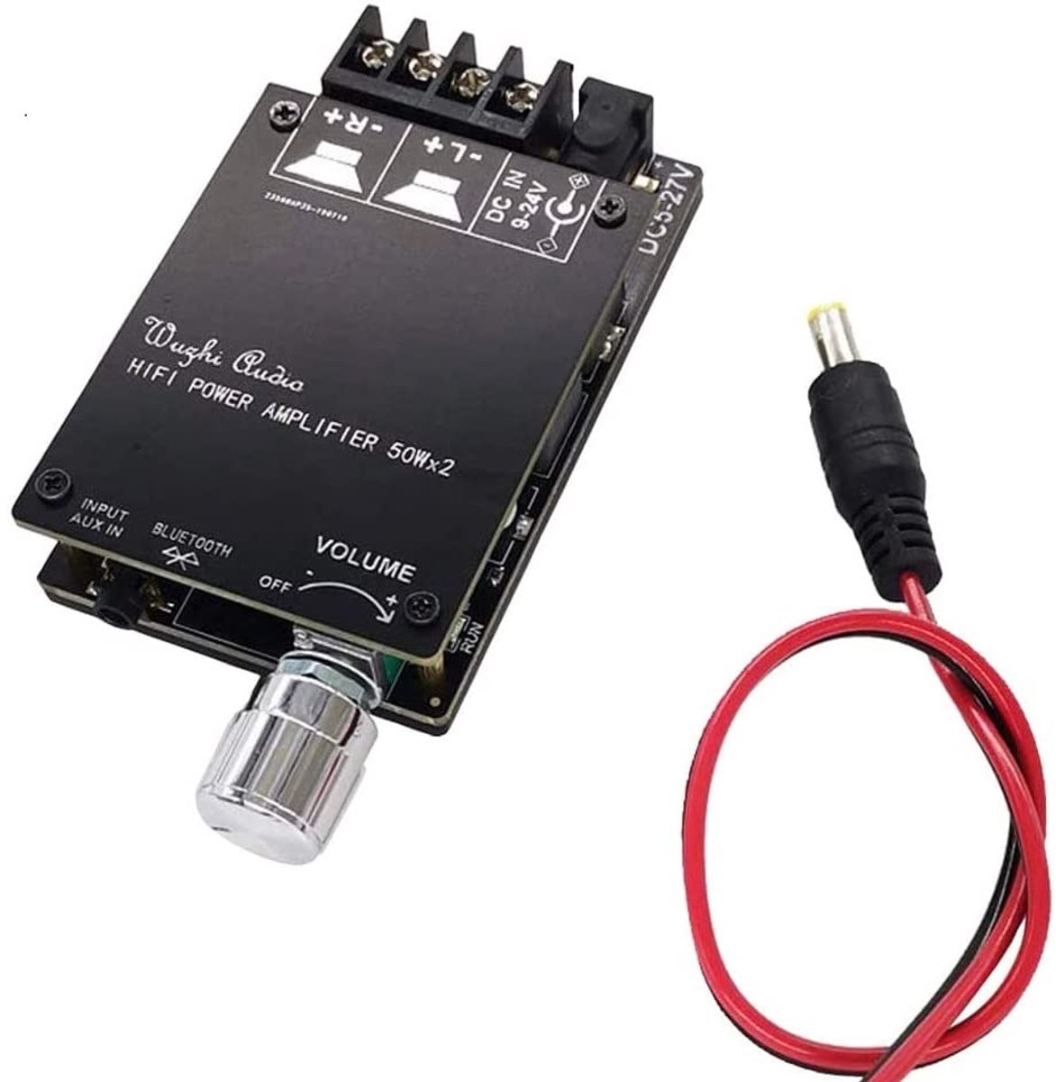 Digital audio versterker TPA3116D2 - Bluetooth 5.0 - 50W per kanaal - Perfect voor thuisbioscoop - ShopVlot